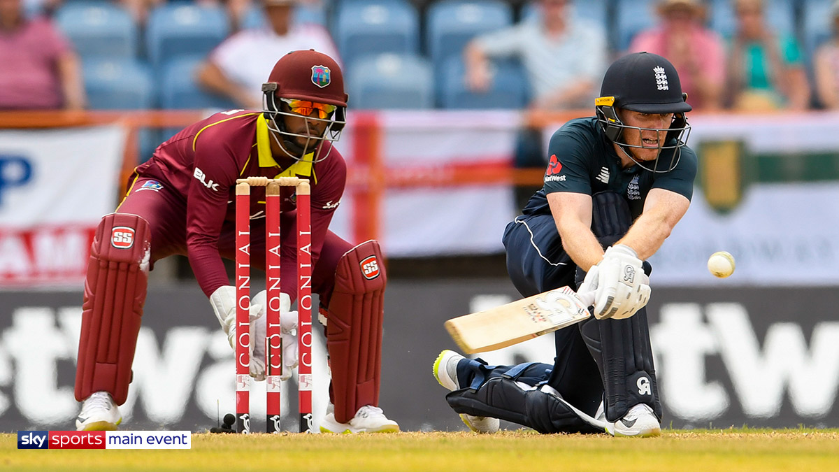 England playing the West Indies, ODI cricket series