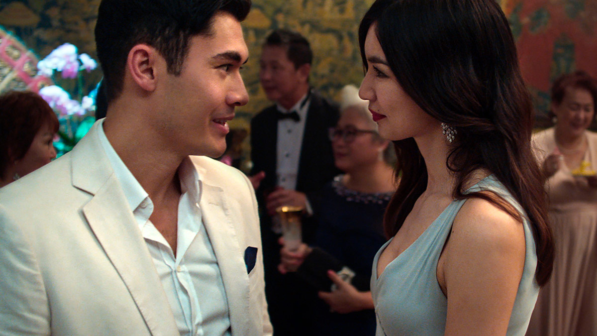 Henry Golding and Gemma Chan in Crazy Rich Asians