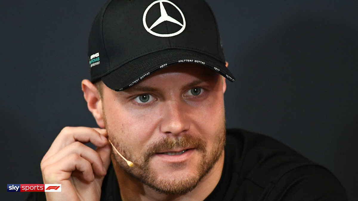 F1 driver Valterri Bottas