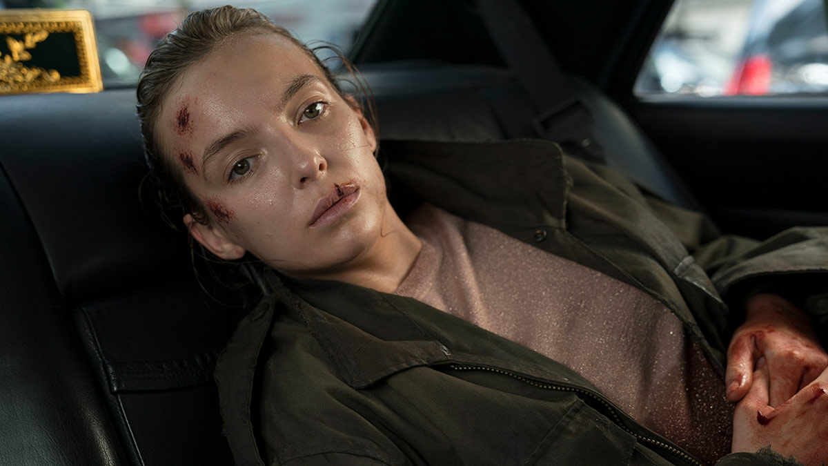 Jodie Comer as Villanelle in Killing Eve season 2