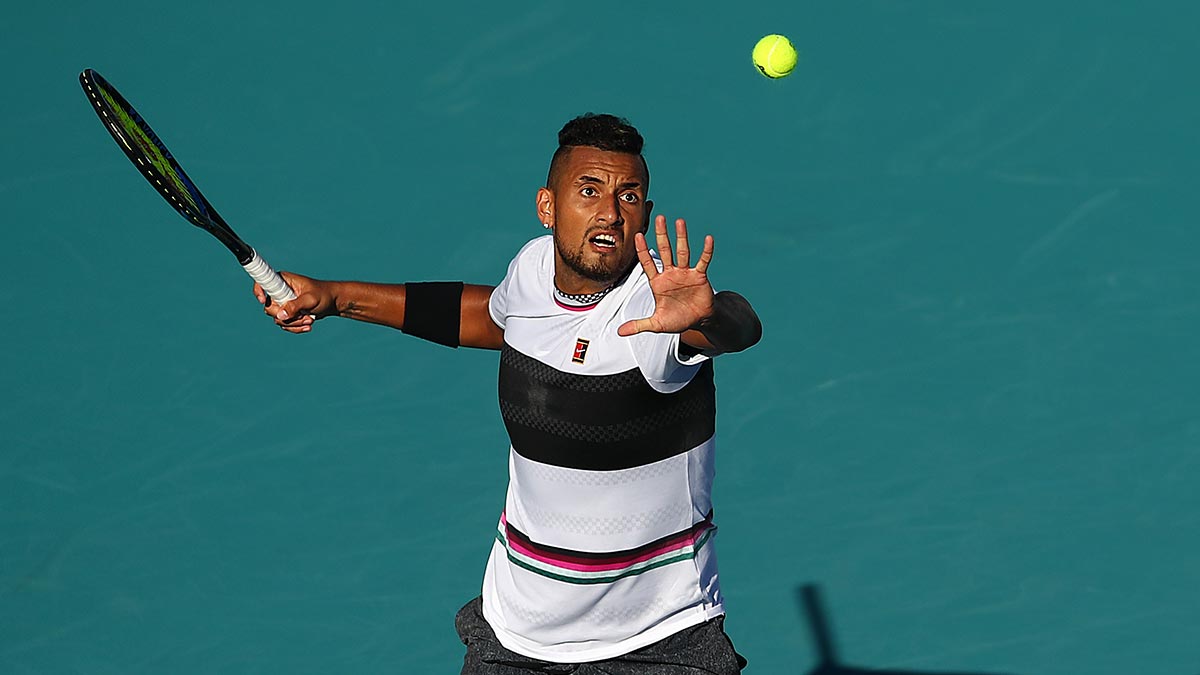 Tennis player Nick Kyrgios