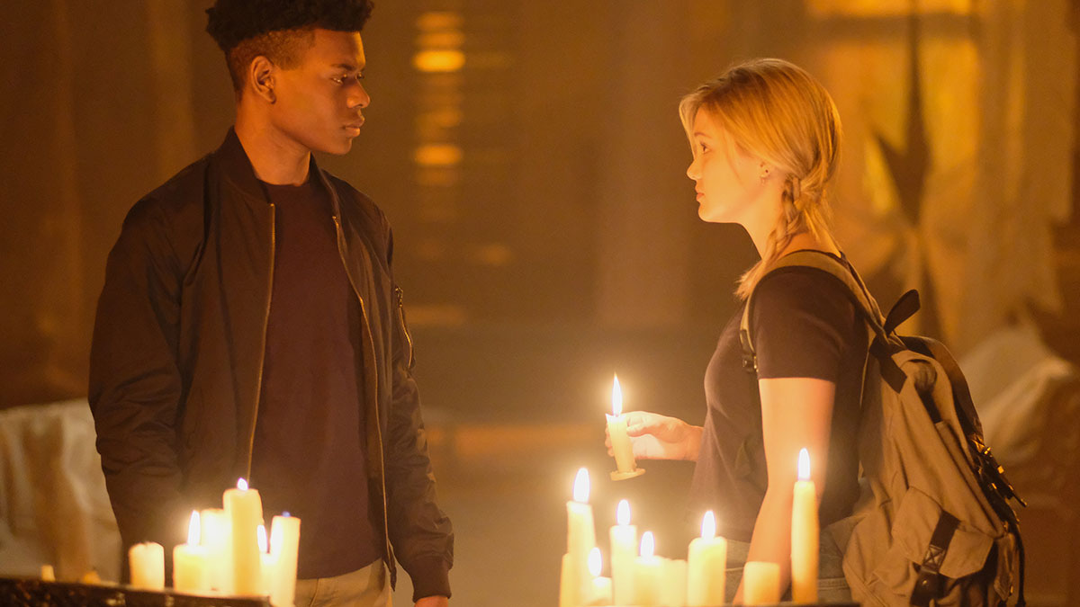 Marvel’s Cloak & Dagger stars Aubrey Joseph and Olivia Holt