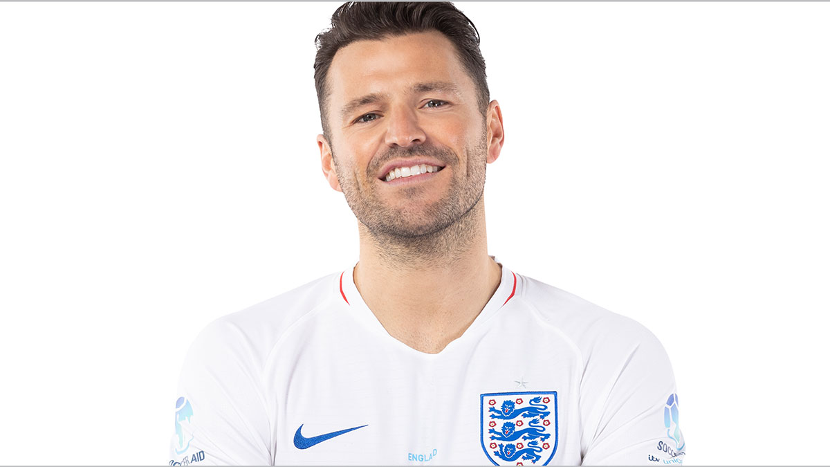 Soccer Aid player Mark Wright