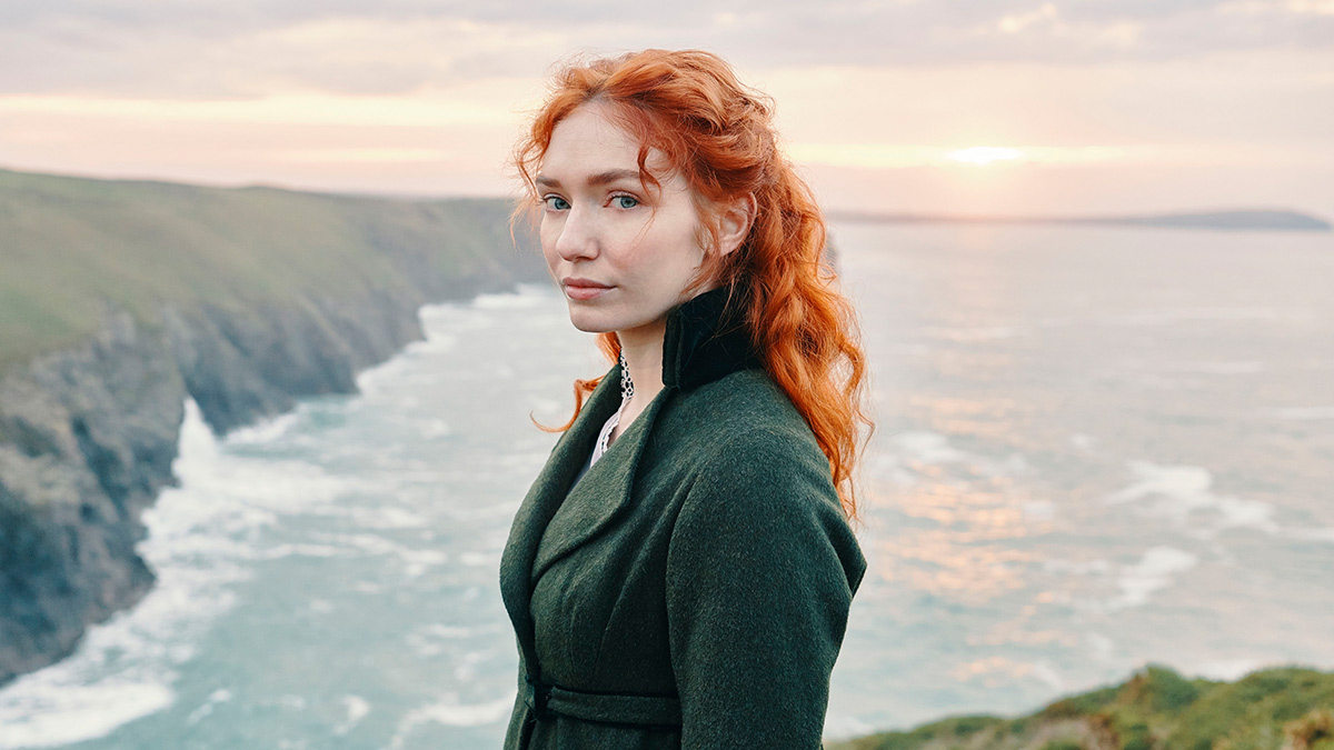 Eleanor Tomlinson as Demelza in Poldark series 5