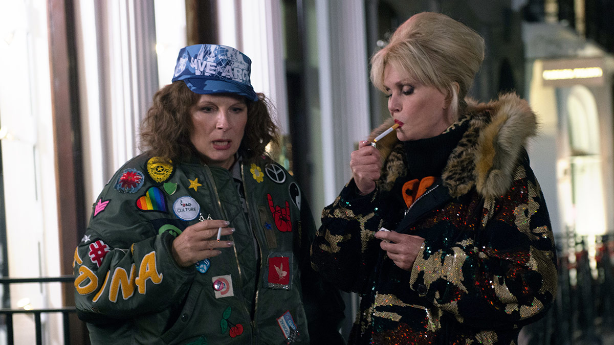 Jennifer Saunders and Joanna Lumley in Absolutely Fabulous: The Movie