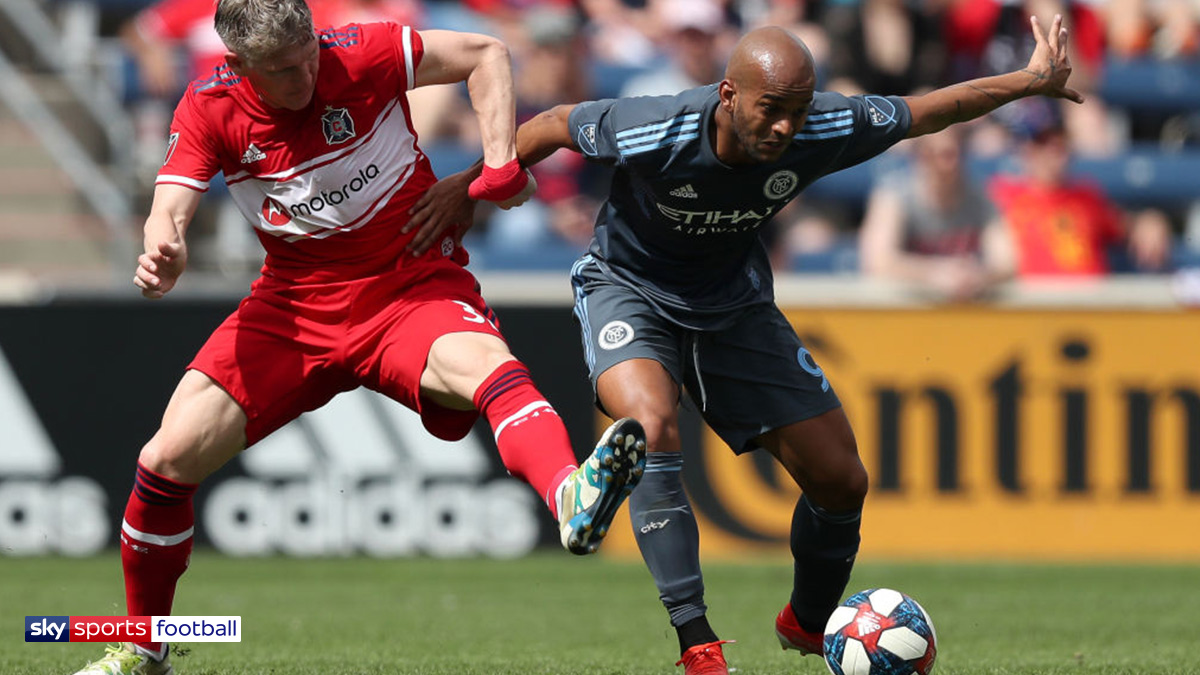 Footballer Héber playing for New York City FC