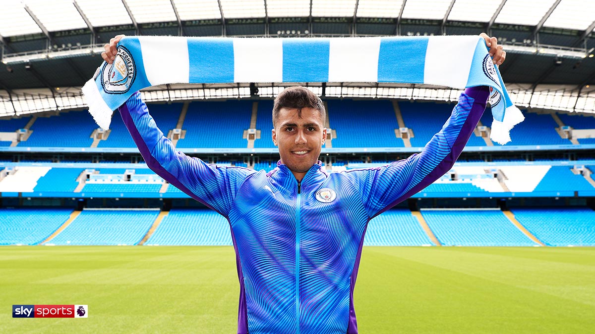 Manchester City midfielder Rodri