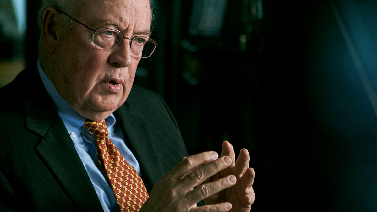 US lawyer Ken Starr in The Clinton Affair