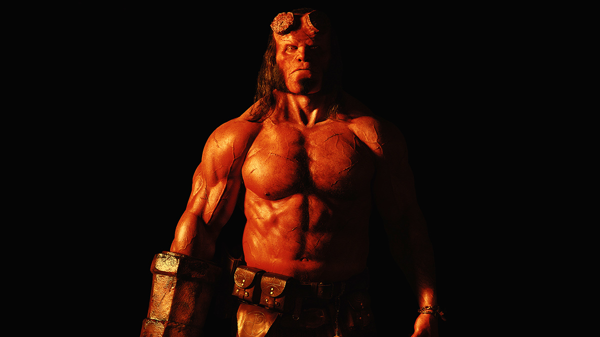 David Harbour as Hellboy