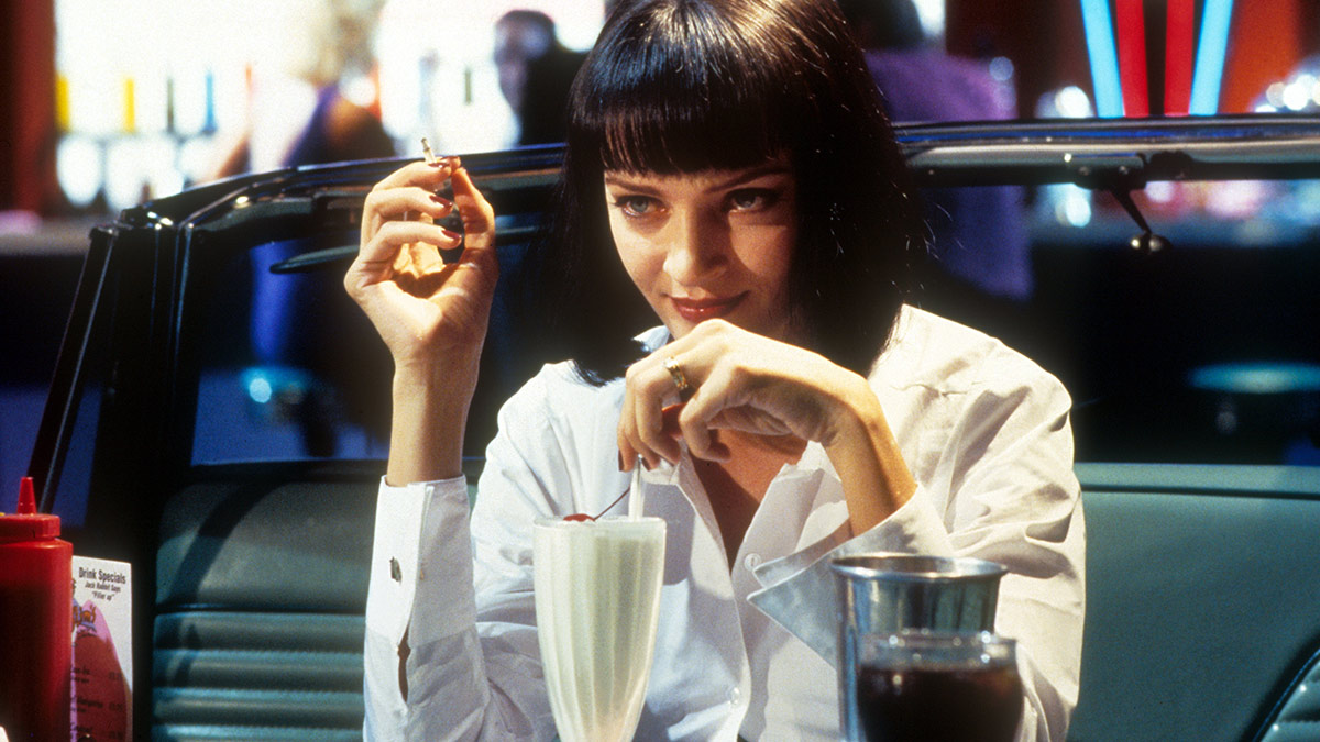Uma Thurman in Pulp Fiction