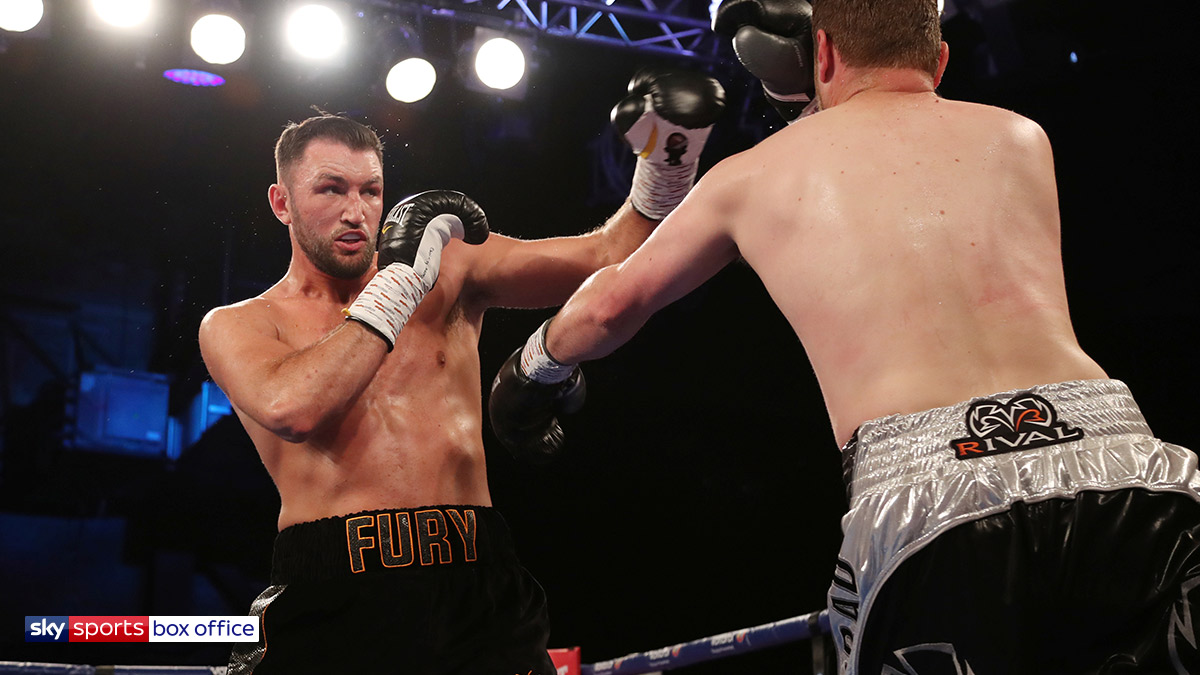 Boxer Hughie Fury