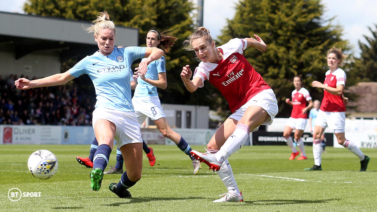 Arsenal player Vivianne Miedema