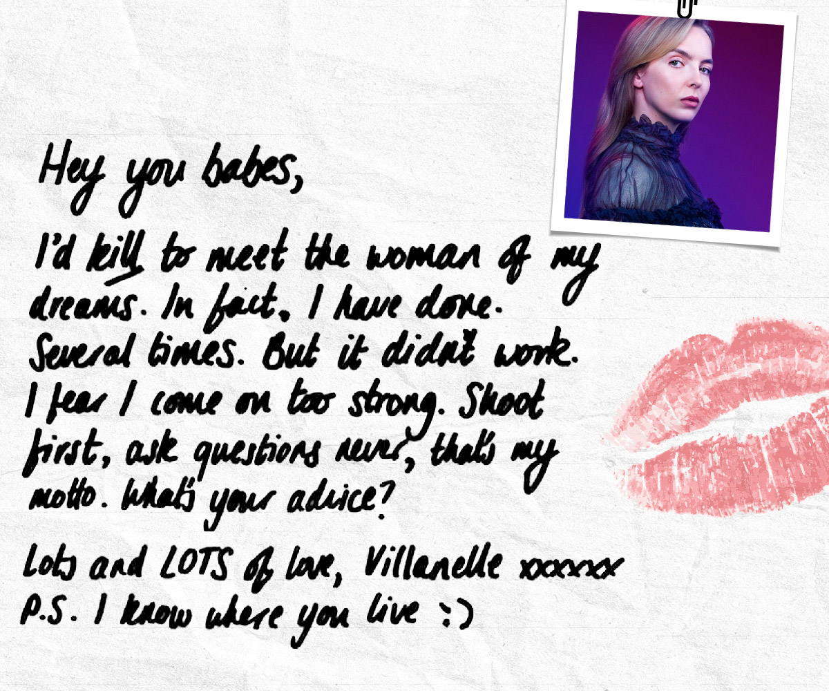 Villanelle from Killing Eve letter