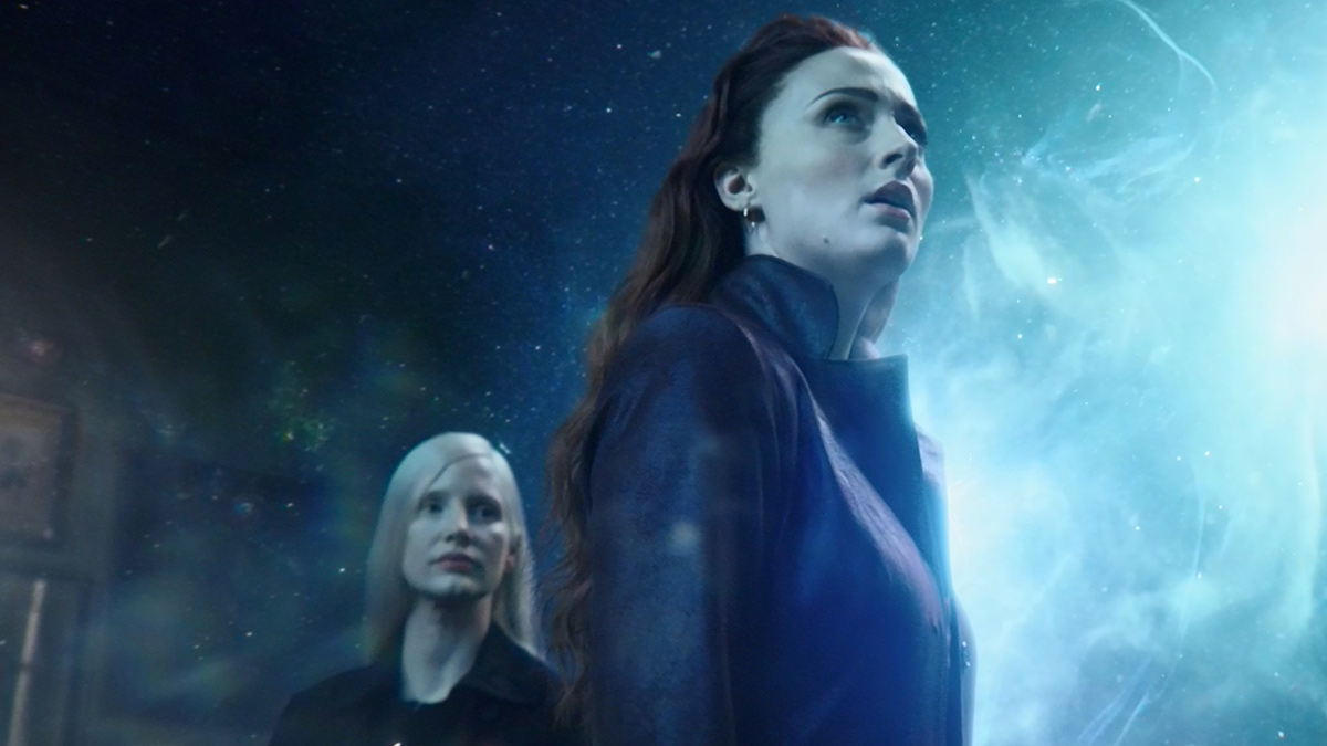 Jessica Chastain and Sophie Turner in X-Men: Dark Phoenix