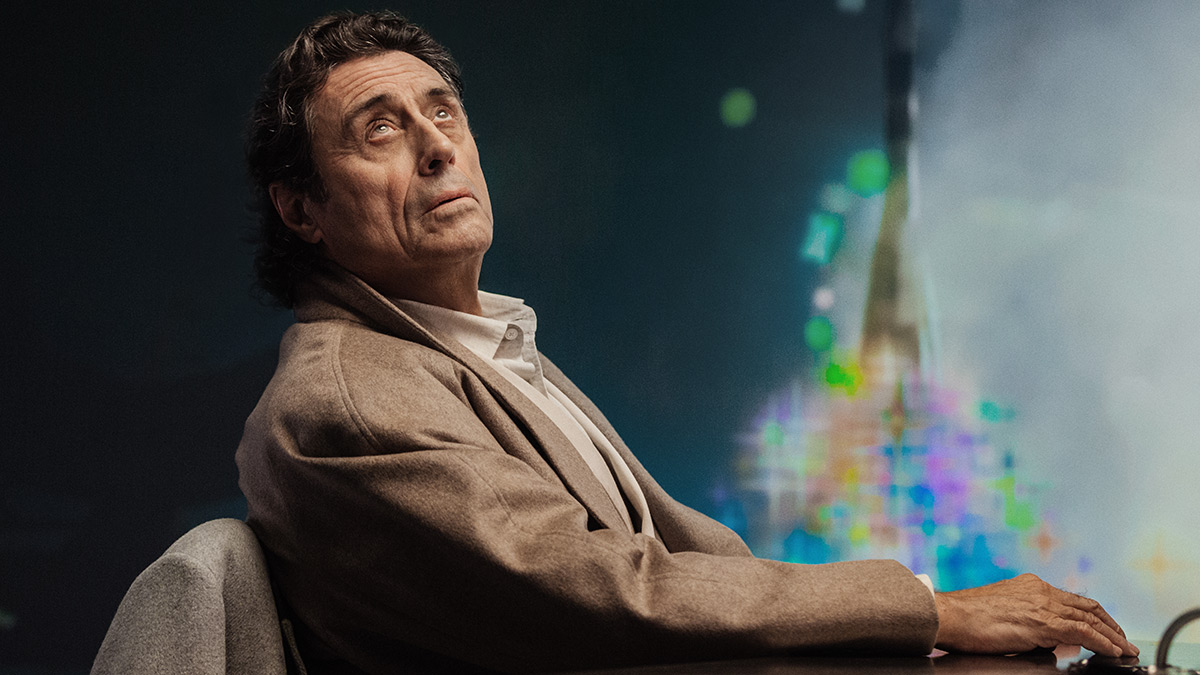 Ian McShane in American Gods on Virgin TV Ultra HD
