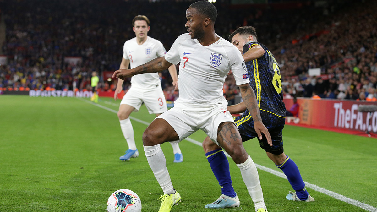 England player Raheem Sterling