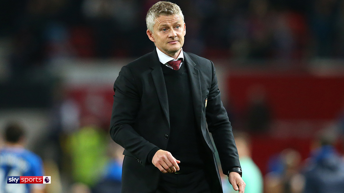 Manchester United manager Ole Gunnar Solskjær