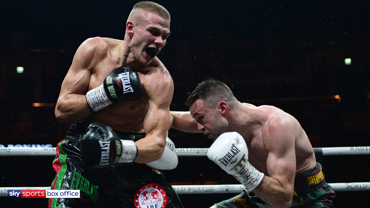 Light-welterweight boxer Josh Taylor