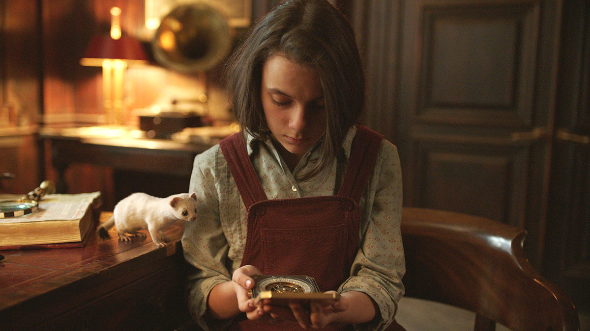 Dafne Keen as Lyra in His Dark Materials