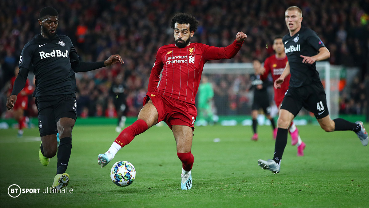 Liverpool player Mo Salah