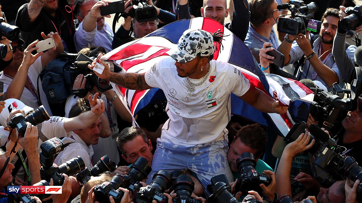 Formula One driver Lewis Hamilton