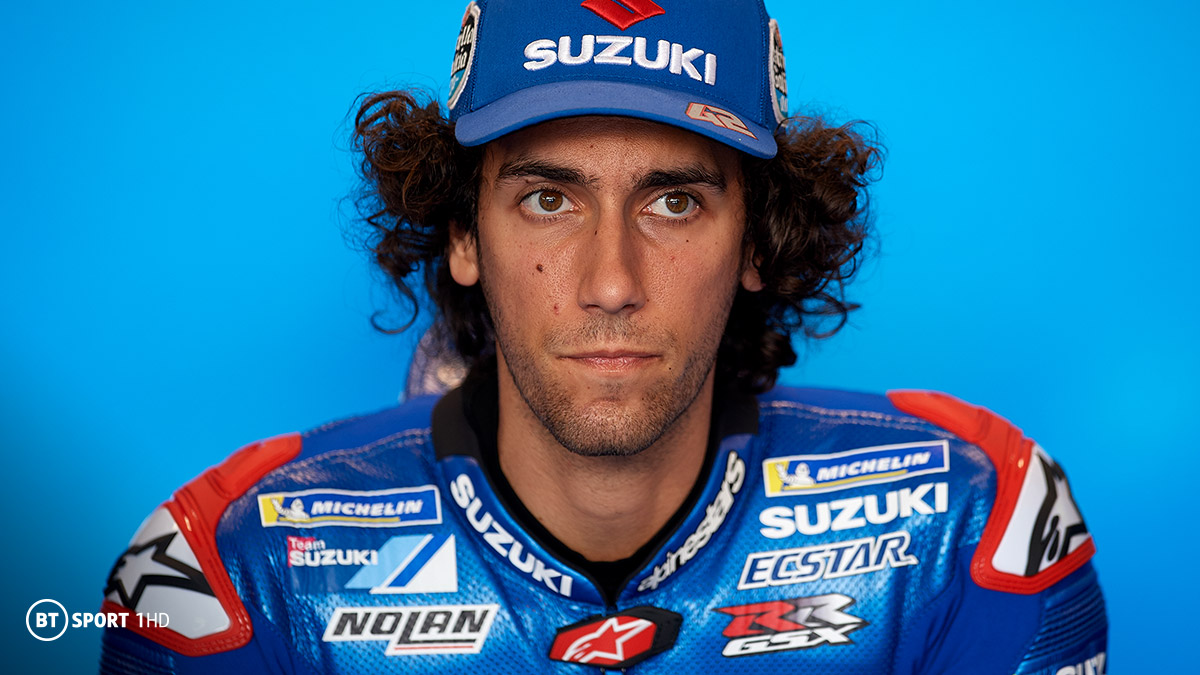 MotoGP driver Álex Rins