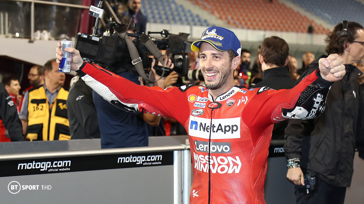 MotoGP driver Andrea Dovizioso