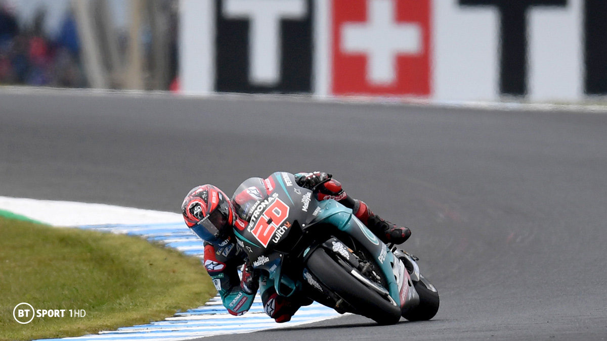 MotoGP driver Fabio Quartararo