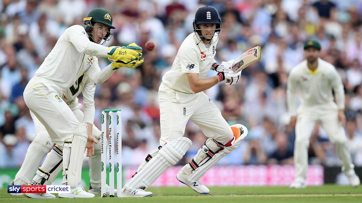 Joe Root playing Test cricket for England