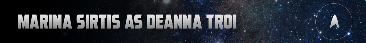 Marina Sirtis as Deanna Troi