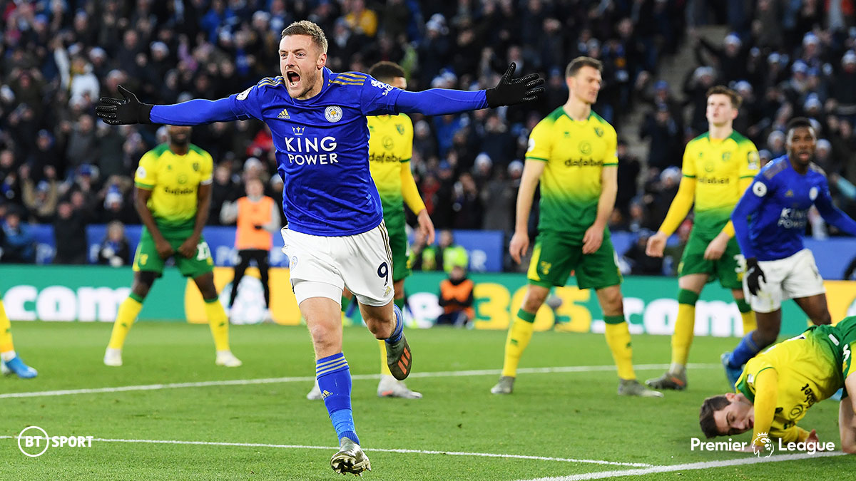 Leicester City footballer Jamie Vardy