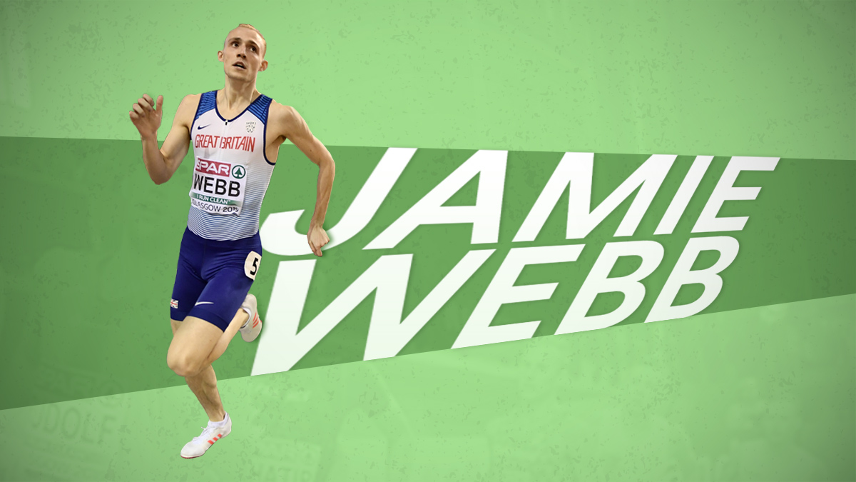 British athlete Jamie Webb