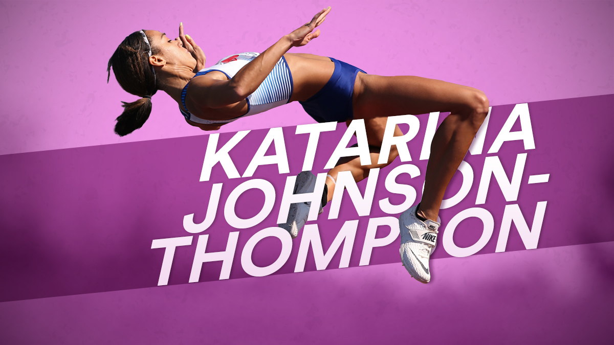 British athlete Katarina Johnson-Thompson
