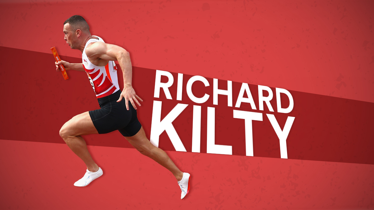 British athlete Richard Kilty