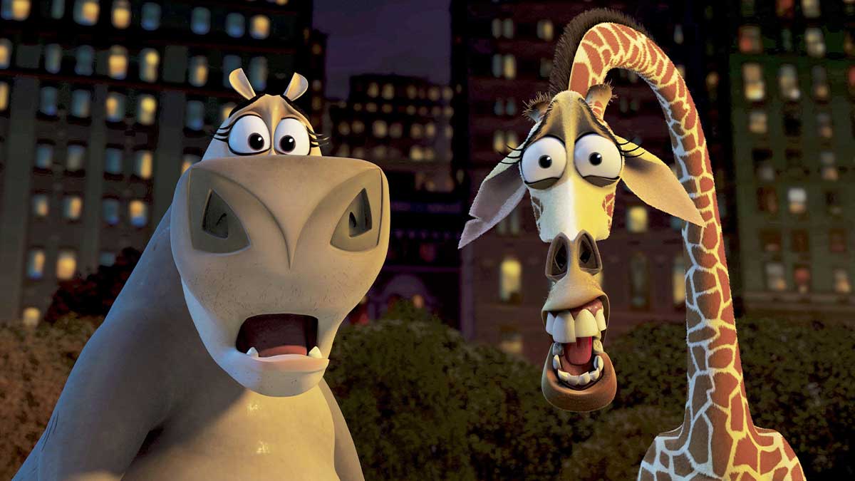 David Schwimmer, voice of Melman in Madagascar