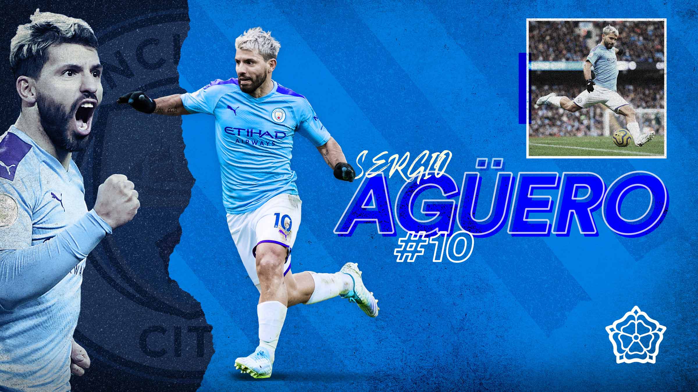 Manchester City player Sergio Agüero