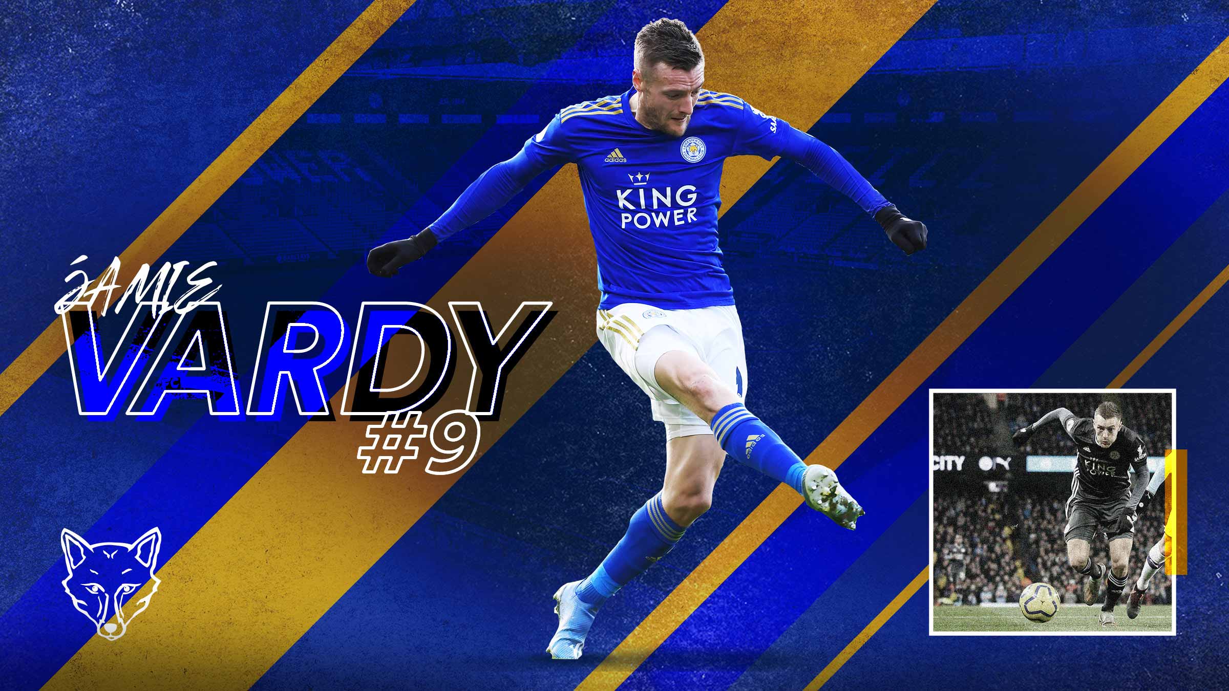 Leicester City player Jamie Vardy
