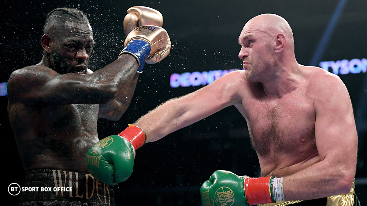 Deontay Wilder v Tyson Fury at the 2018 WBC World Heavyweight Championship