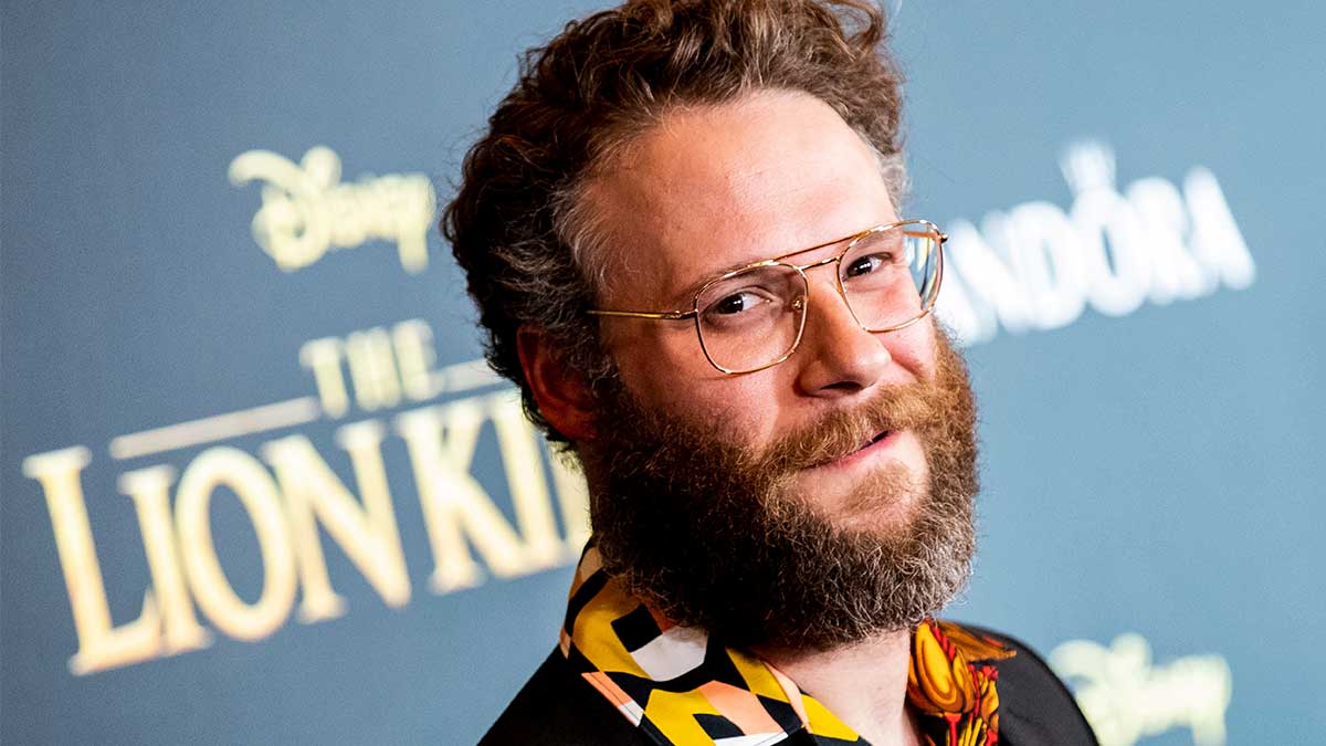 Seth Rogen, voice of Pumbaa in The Lion King