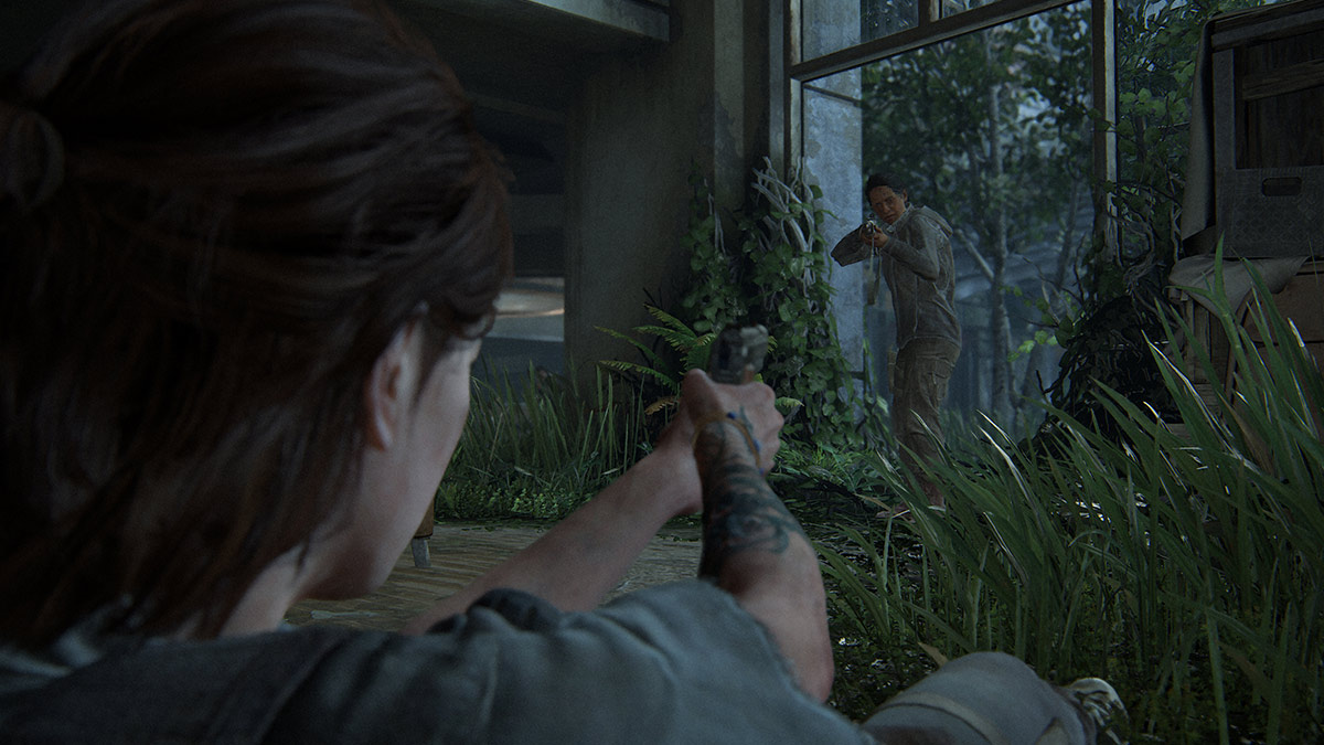 Ellie in The Last Of Us Part II