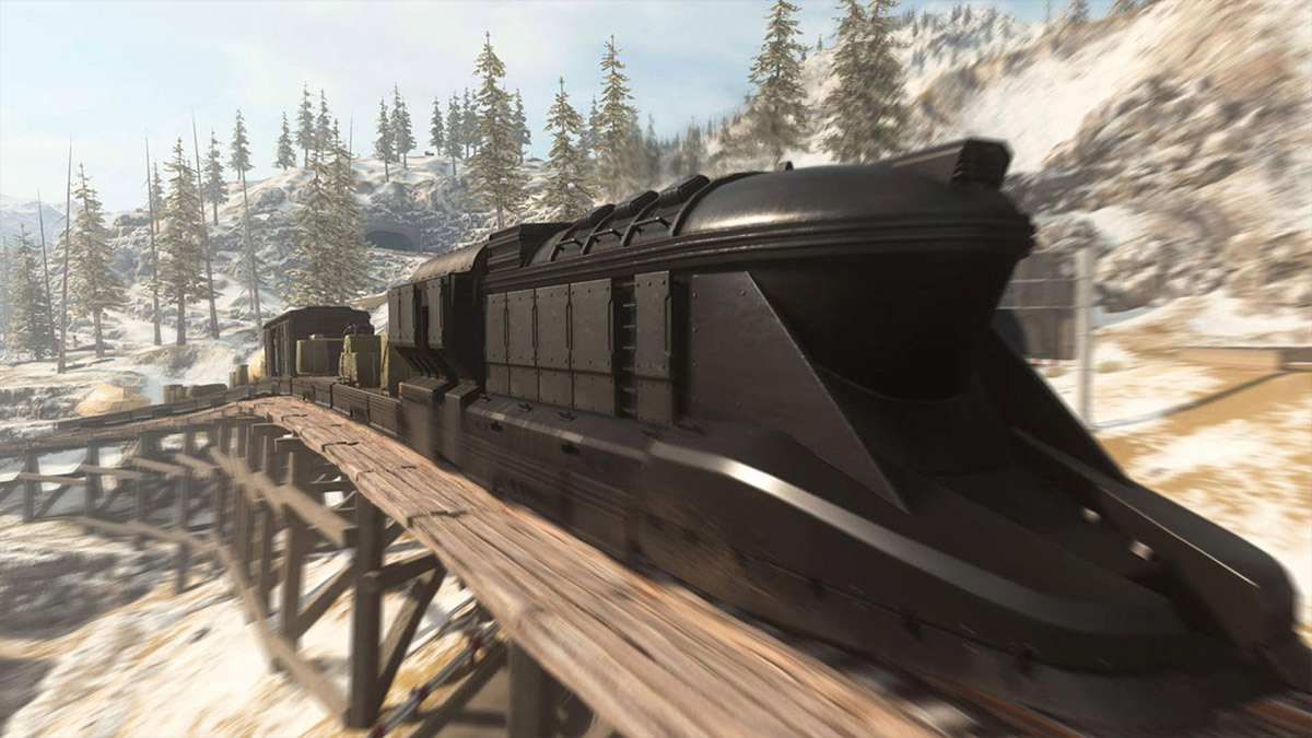 The new train in COD Warzone