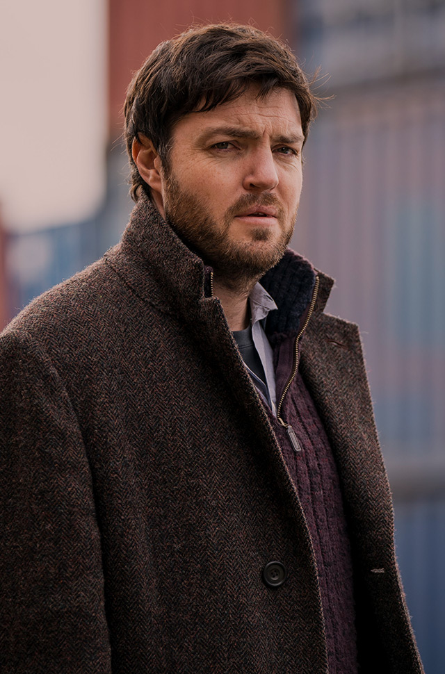 Tom Burke as Cormoran Strike in Strike Lethal White