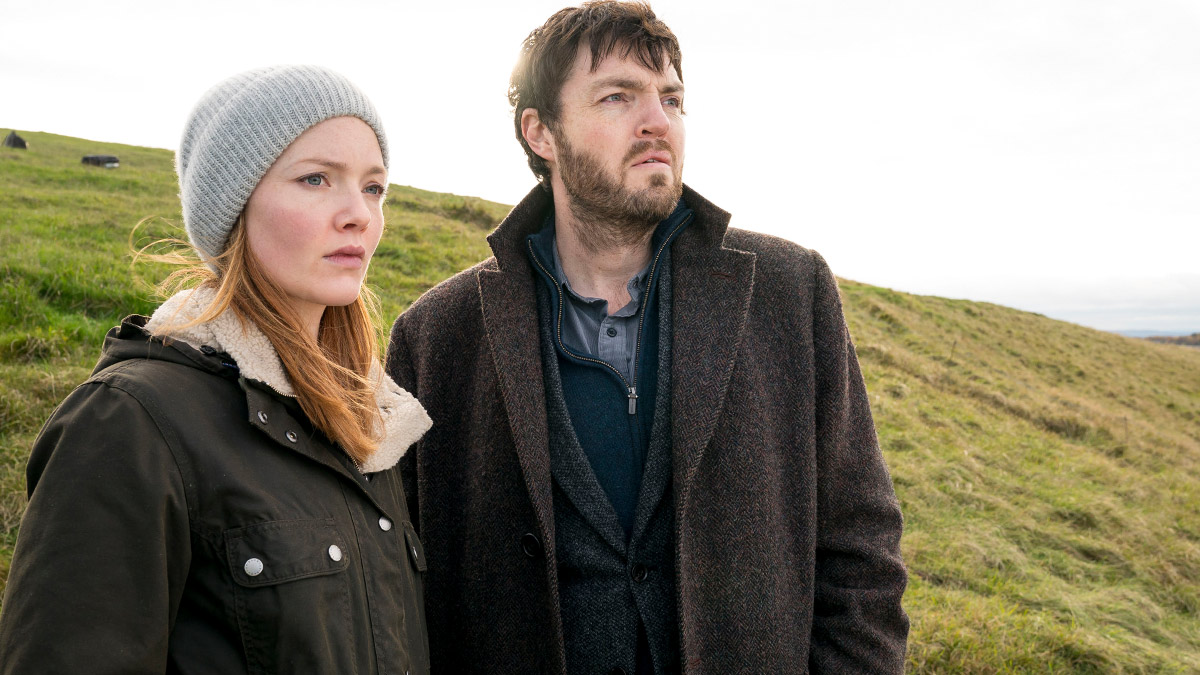 Tom Burke and Holliday Grainger in Strike: Lethal White