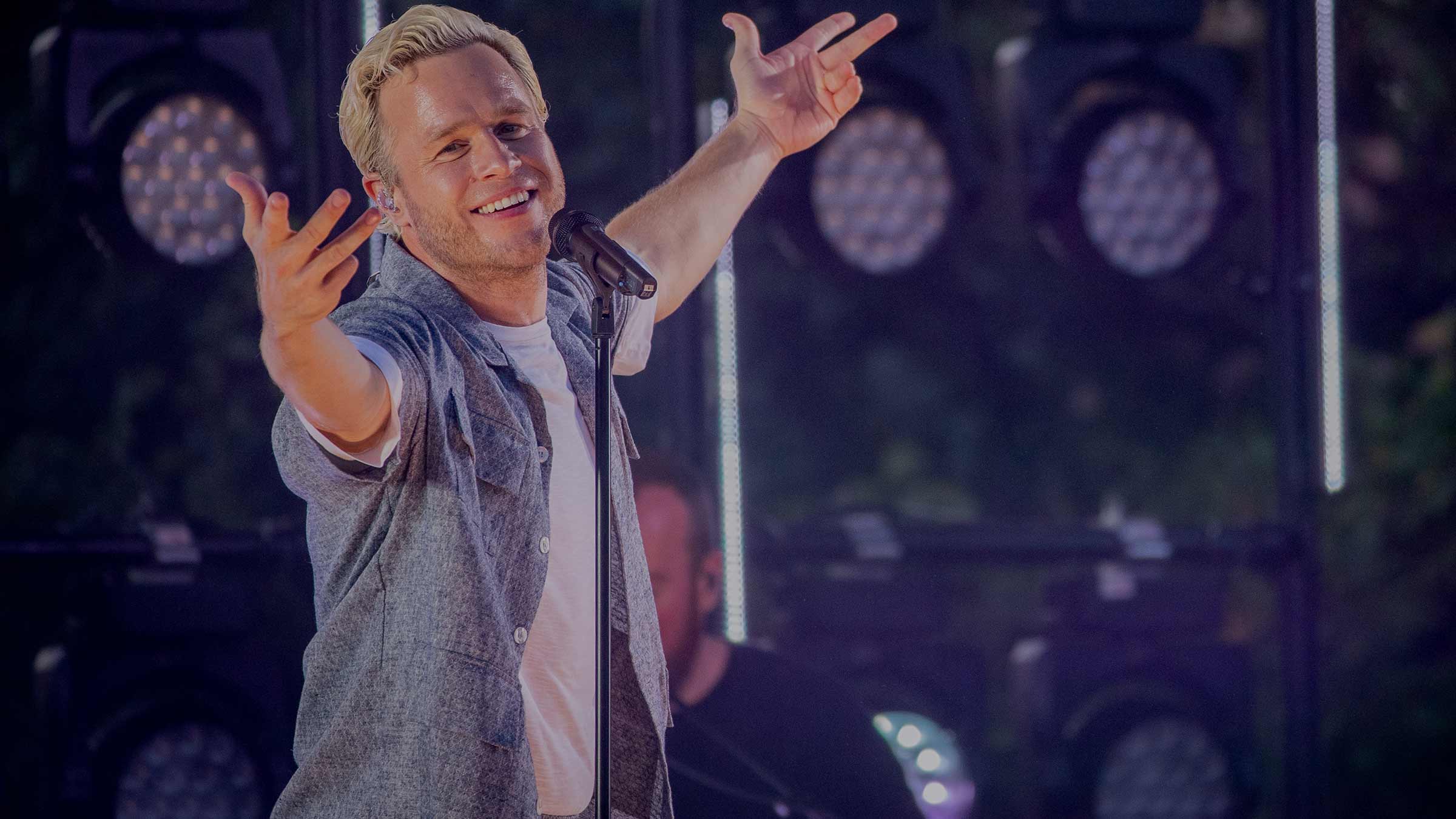 Olly Murs performing at V Festival 2020