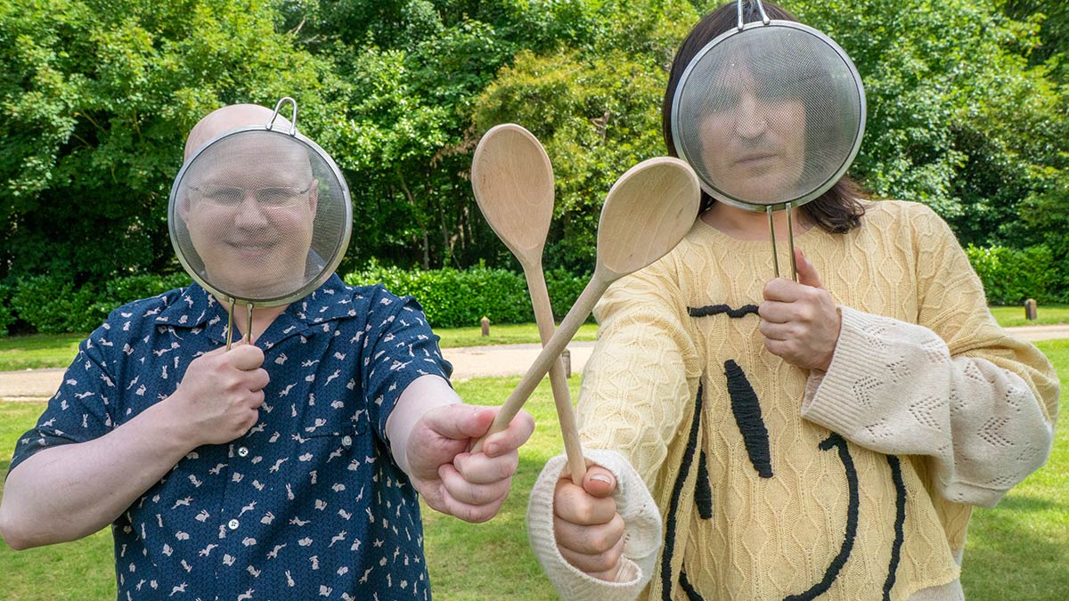 Matt Lucas and Noel Fielding on The Great British Bake Off