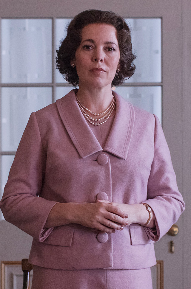 Olivia Colman as Queen Elizabeth II in Netflix’s The Crown