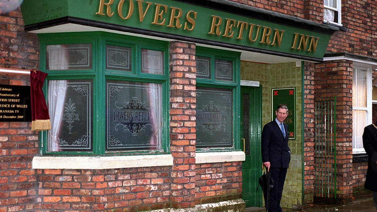 Prince Charles on Coronation Street