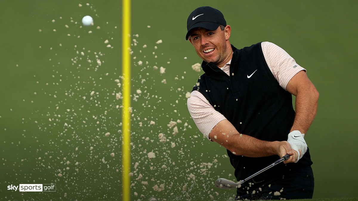 Rory McIlroy competing at the 2019 Open Championship