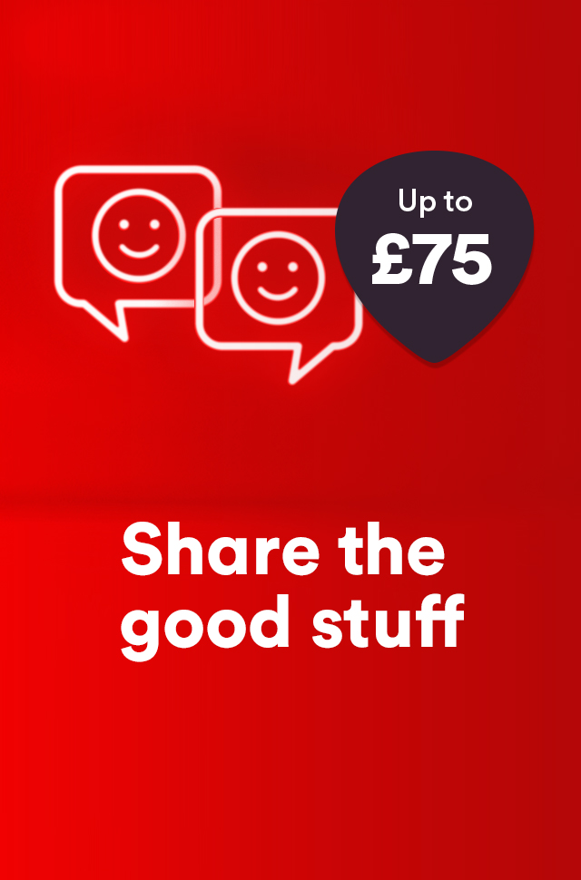 Refer a friend to Virgin Media and get cash back Virgin Media