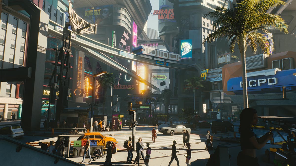Night City in Cyberpunk 2077